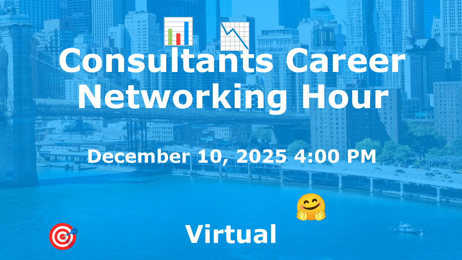 Consultants Career Networking Hour event image